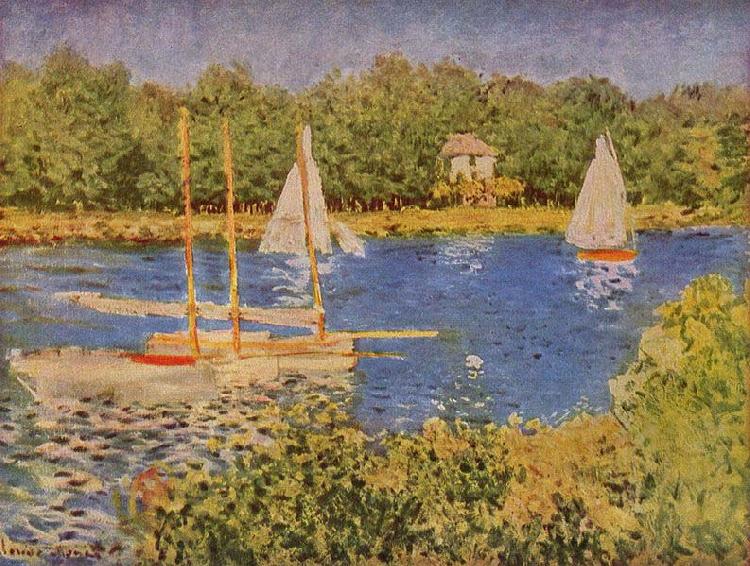 Claude Monet Das Seinebecken bei Argenteuil china oil painting image